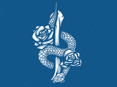 Snake, Bone, & Roses