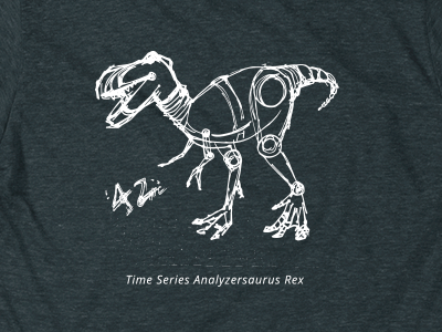Time Seriesanalystersuarus Rex t-shirt t rex t shirt