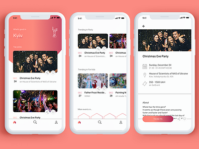 GetEvent_3 app design event flat invite ios mobile ui web
