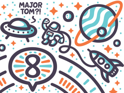 Major Tom - ♣ 8 of Clubs - Playing Arts ♣