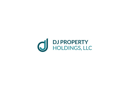 DJ Property Holdings brand branding creative design designer graphic logo mark minimal modern realestate