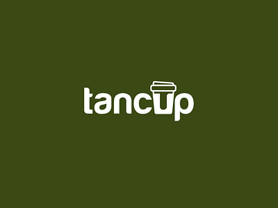 tancup - logo design brand coffe creative cup design graphic illustrator logo mark minimal modern