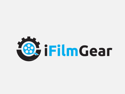 Ifilmgear branding corporate creative design designer graphic identity illustrator logo mark minimal modern