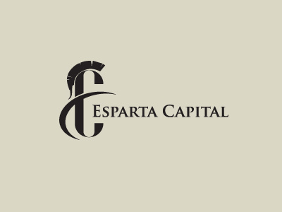 Esparta Capital branding corporate creative design designer graphic identity illustrator logo mark minimal modern