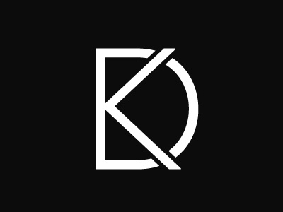 DK branding corporate creative design designer graphic identity illustrator logo mark minimal modern