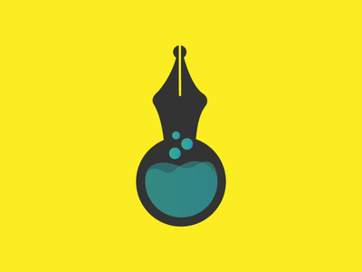 Penlab brand branding creative design illustrator logo minimal modern simple design