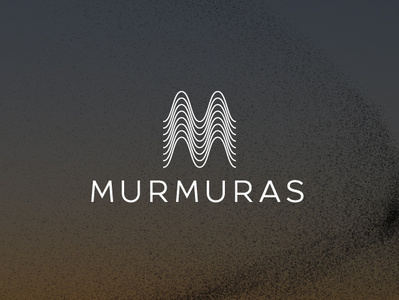 Murmuras adobe brand branding caligraphy corporate creative design designer drawing graphic icon identity illustration illustrator logo mark minimal modern typography vector