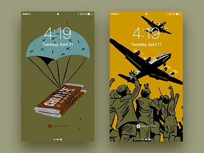 Candy Bomber Phone Wallpaper animation bomber candy free illustration iphone phone wallpaper