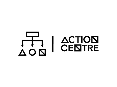 Action Centre branding identity logo