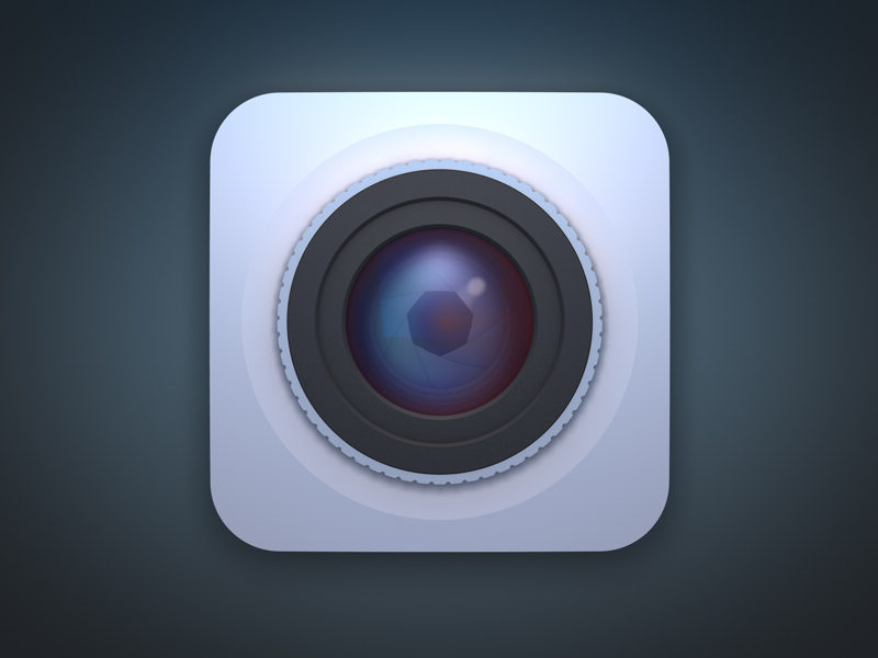 Another Camera Icon By Nic Louw On Dribbble