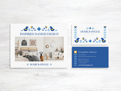Denmark Inspired Identity Set branding business card denmark design graphic design hygge identity post card