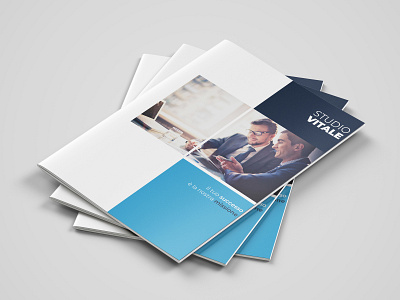 Brochure Studio Vitale brochure design design graphic graphicdesign illustrator cc