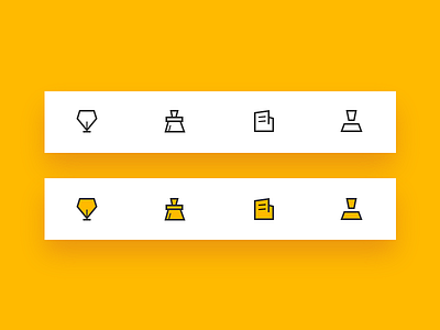 Icons design5 balance guiy icons icon，yellow line linear