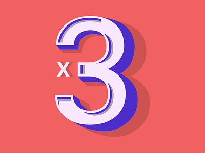 x3 Dribbble and 36daysoftype