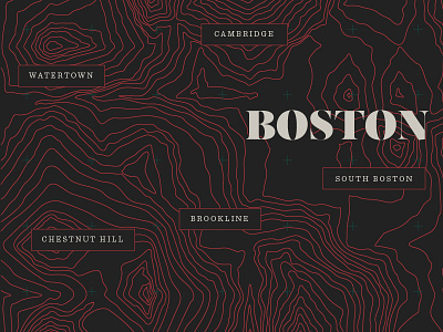 Boston Topography