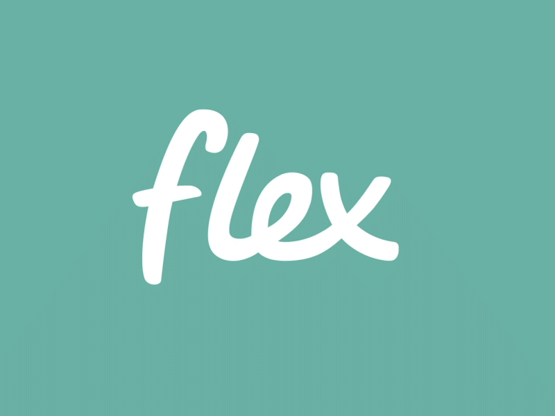 Flex Logo bounce flex keyframes logo logo animation script