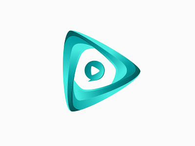 View'd Logo ap logo branding logo play play button