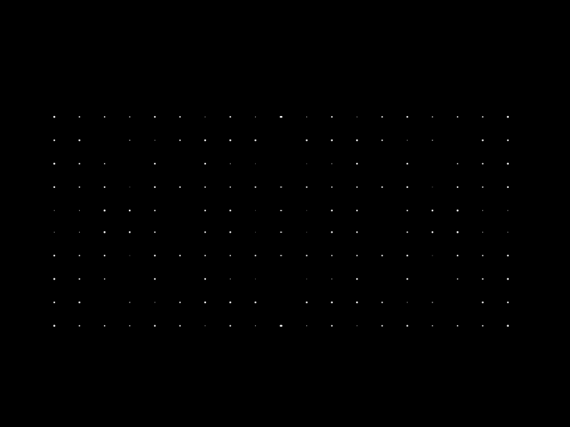 Experiment #1 lines dots grid ae motiongraphics