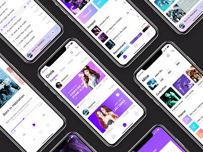 Music Demoo app ui
