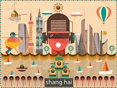 Shanghai illustration