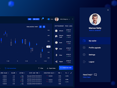 cryptocurrency trading platform