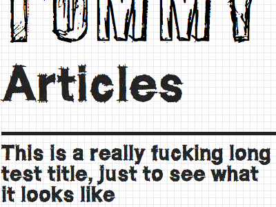 Paper prototyping grid handwritten helvetica moleskine sketch