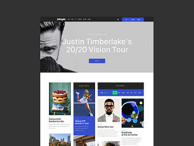 ZipCode Desktop desktop magazine responsive ui visual design website zipcode