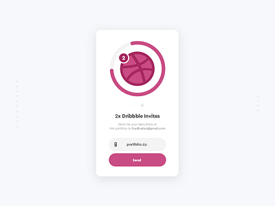 Dribbble Invitation branding branding design design dribbble invitation dribbble invite giveaway invitation