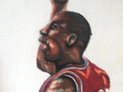 "The Greatest" Michael Jordan Illustration