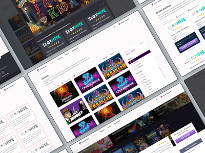 Casino project aggregator cards casino figma gambling games inspiration ui ux web