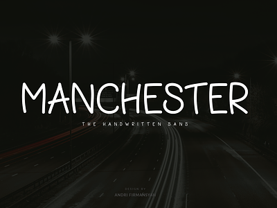 Manchester - Handwritten Sans