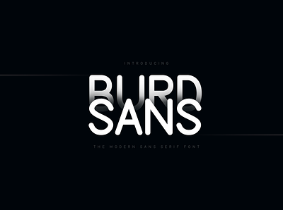 Burd Sans - The Multilingual Font branding dialy font font design font family handlettering lettering sans serif svg font webfont