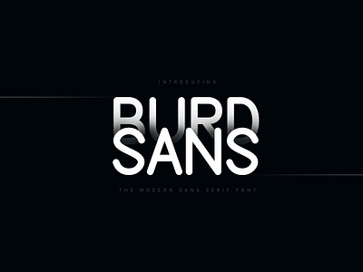 Burd Sans - The Multilingual Font