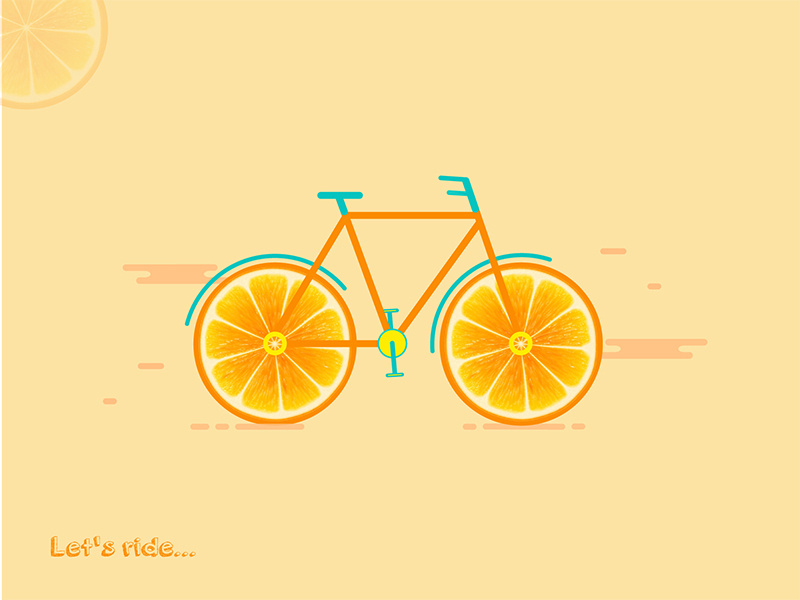 Cycle Illustration by Muhammed Imran on Dribbble