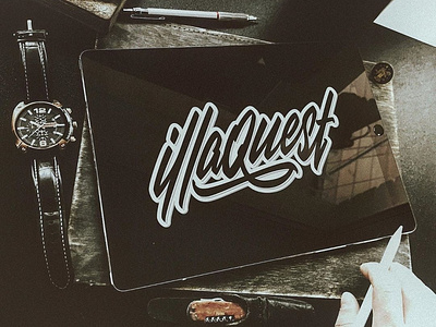 Lettering Logo “illaquest”