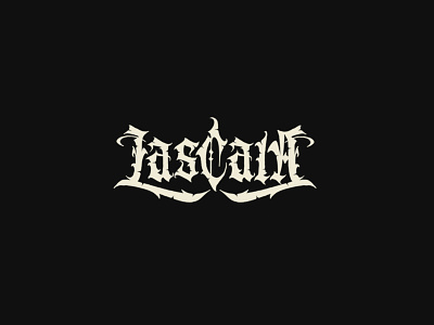 Lascala calligraphy clothing design illustration lettering logo t shirt type typography