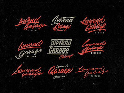 Logo for Porsche Car Owners Club brushpen calligraphy custom design lettering logo t shirt type typography