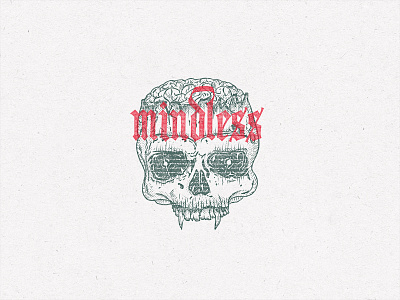 "Mindless" for inktober 2019