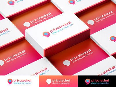 privatechat branding branding chat clean design fresh gradient gradients logo logo design logodesign logos logotype lovechat mint privatechat smooth typography