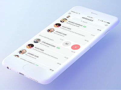 Message screen delete flat message mock reply screen shoot smooth ui up user white