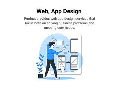 Web, App illustration Design