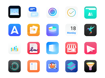 Apple icons Design