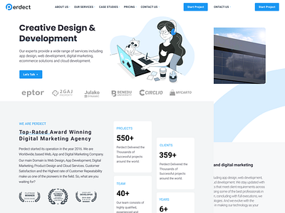 Perdect business website design