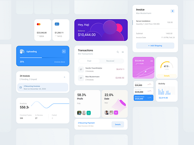 Dashboard Elements Design