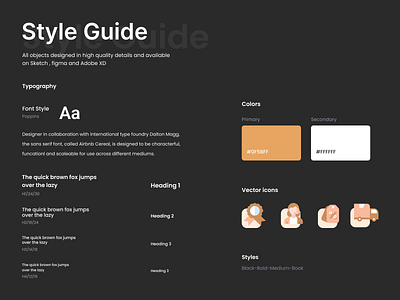 Design System Style Guide app branding design graphic design illustration logo typography ui ux vector