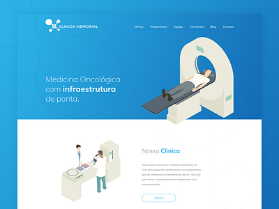 Clinica Memorial Landing Page