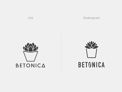 Betonica Logo Redesign