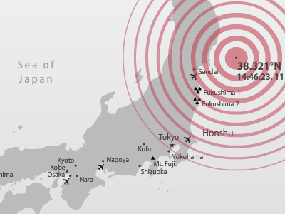 Great Tohoku earthquake infographic earthquake infographic japan poster sendai tohoku tsunami
