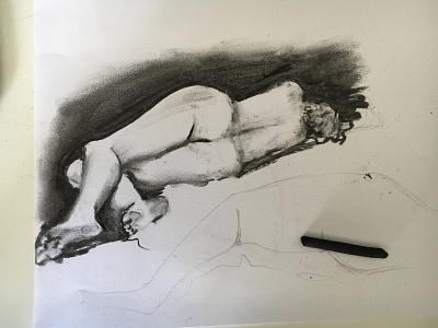 Life Drawing charcoal life drawing