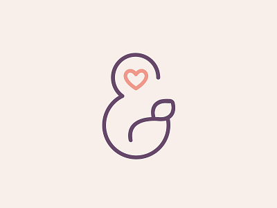 Maternity Logo Instagram branding design icon identity identity design illustration logo vector wip